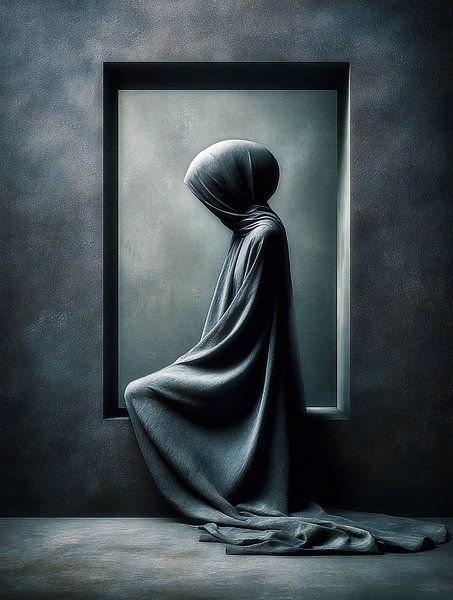 The woman in the window by Jacky