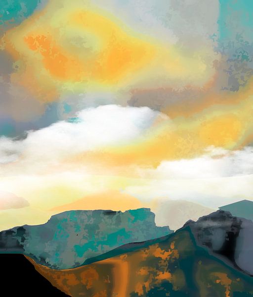 Himalaya V by FRESH Fine Art