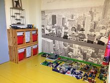 Kundenfoto: Lunch atop a skyscraper Lego edition - New York von Marco van den Arend, auf fototapete