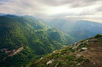 Klooster van Covadonga in de Picos de Europa