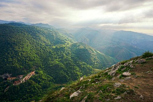 Monastère de Covadonga dans les Pics d'Europe
