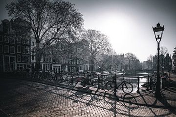 Amsterdam en noir et blanc