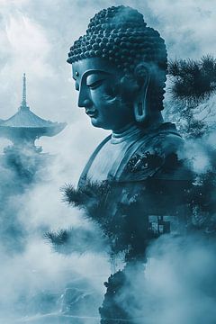 Buddha clouds by MNS Designs