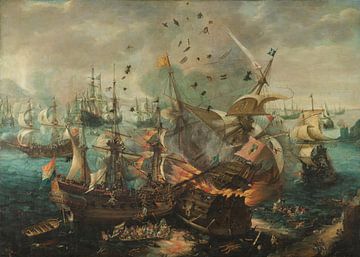 Slag bij Gibraltar in 1607, Cornelis Claesz. van Wieringen