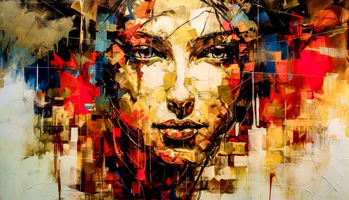 Vuur in het oog van reflectie