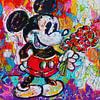 minnie en Mickey van Vrolijk Schilderij