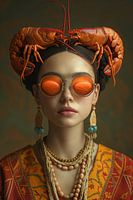 Lobster Lady - Lobster Hairstyle no. 1