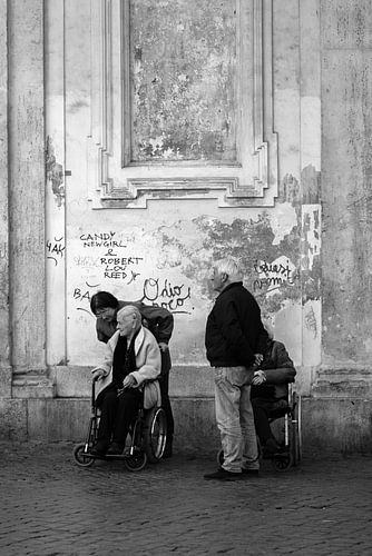 Rome black and white photography