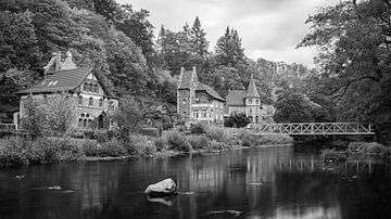 Treseburg in Zwart-Wit van Henk Meijer Photography