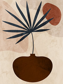 Minimalistische Tropische Botanische Wandkunst von Online Arts