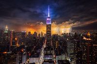 Vuurwerk boven New York