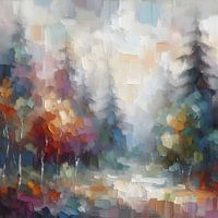 Tree pastel