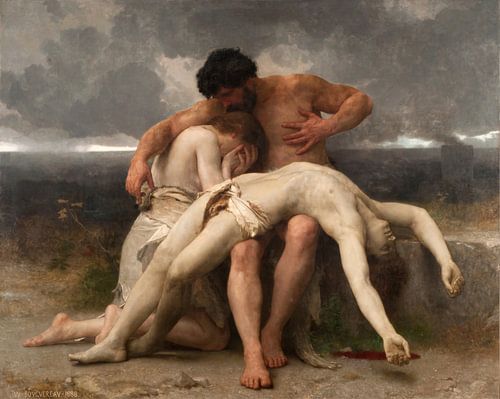 De eerste rouw, William-Adolphe Bouguereau