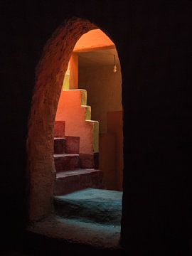 Escaliers marrocains sur José Lugtenberg