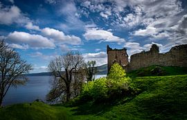 Scotland - Urquhart Castle at Loch Ness by Rick Massar