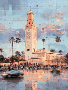 Straßenleben in Marrakesch