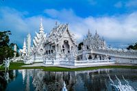 The white temple in Chiang Mai, Thailand