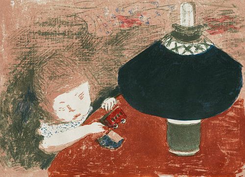 Pierre Bonnard – Kind mit Lampe (1896)