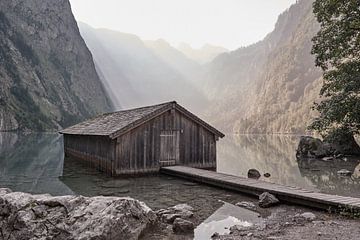 Bootshaus am Obersee von Thomas Marx