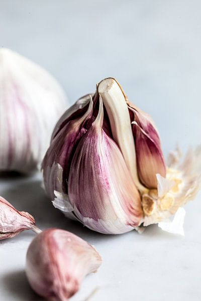 Frischer Knoblauch von Nina van der Kleij