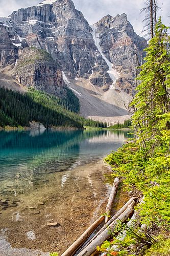 Lake Moraine in Canada