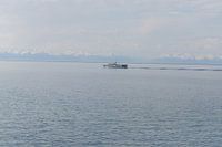 ferry on lake Baikel