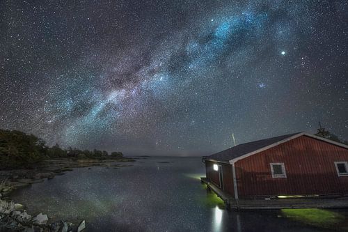 Milky way over Flatvarp