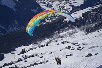 Paragliding in de Tuxer Alpen