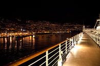 Funchal bij nacht van Arie Storm thumbnail