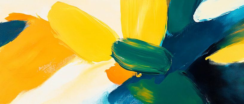 Bunte Farbexplosion von Poster Art Shop