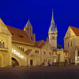 De Braunschweig Burgplatz van Reinhard  Pantke