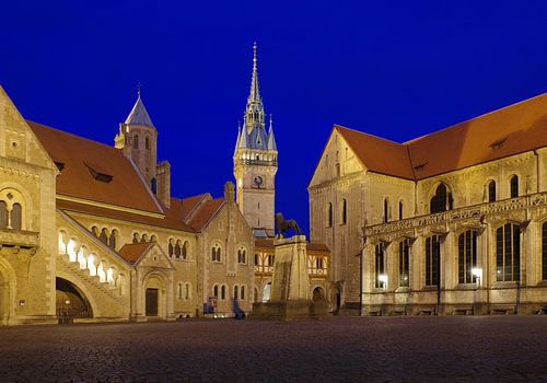 La place du château de Brunswick sur Reinhard  Pantke