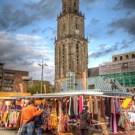 Groningen, Grote Markt, Martini-toren van Tony Unitly