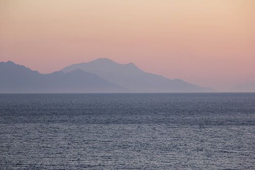 Uitzicht vanaf de kust