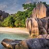 Paradisischer Strand auf den Seychellen von Voss Fine Art Fotografie