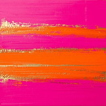 Pink-Orange-Gold von Marieke van Rijsewijk