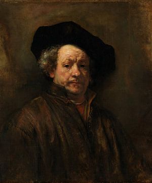 Self-Portrait, Rembrandt