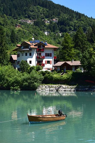 Italienisches Bootshaus