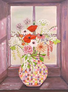 Blumen im Fenster