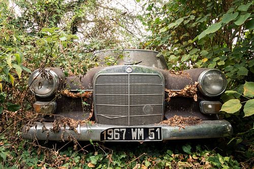 Verlaten plaatsen - Oltimer Mercedes
