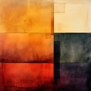 Modern abstract van Abstract Schilderij