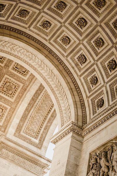 Détails de l'Arc de Triomphe, Paris par Melissa Peltenburg