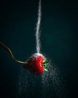 gezuckerte Erdbeere