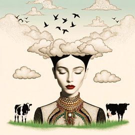 In the moon by Ellen Novara-da Lima