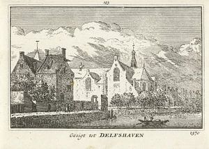 Abraham Rademaker, Ansicht von Delfshaven, 1570