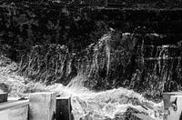 Wellen des Meeres in Draufsicht