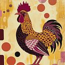 Rooster Painting | Royal Strut by Eye catching paintings thumbnail
