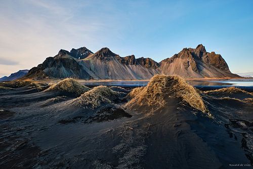 Vestrahorn, IJsland van Ronald de Vries