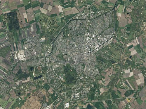 Luchtfoto van Assen