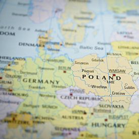 La Pologne sur la Carte du Monde sur World Maps